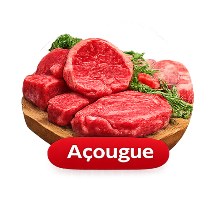 Carnes frescas do açougue do Supermercado Brasileirinho em Taguatinga Sul Brasília DF