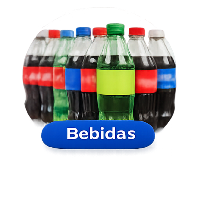 Bebidas e refrigerantes disponíveis no Supermercado Brasileirinho em Taguatinga Sul Brasília DF