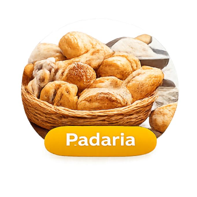 Pães frescos da padaria do Supermercado Brasileirinho em Taguatinga Sul Brasília DF
